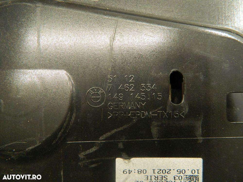 Bara spate BMW i3 facelift, 2018, 2019, 2020, 2021, 51127462334. - 11