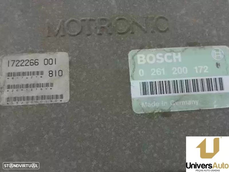 CENTRALINA MOTOR UCE BMW 5 1988 -0261200172 - 2