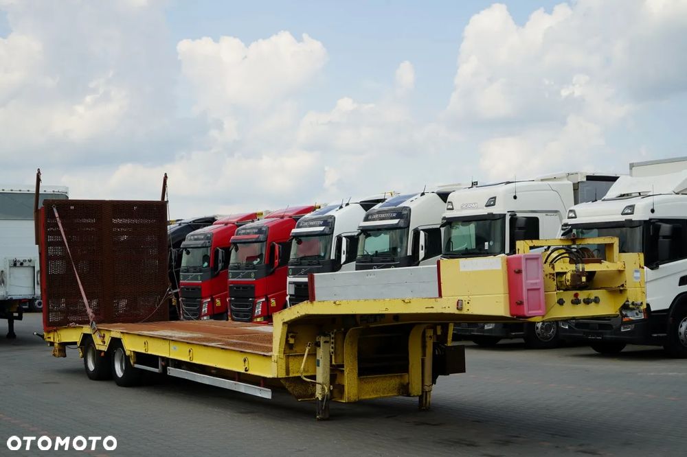 Inny VEREM / NACZEPA LAWETA / NISKOPODWOZIOWA / 13.M / NAJAZDY HYDRAULICZNE - 1