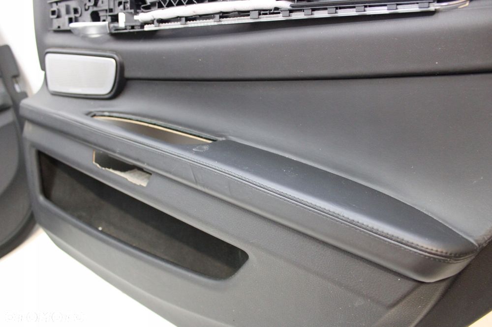 BMW 7 F01 F02 760LI INIVIDUAL BANG OLUFSEN BOCZEK BOCZKI SKÓRA CZARNA 4SZT - 15