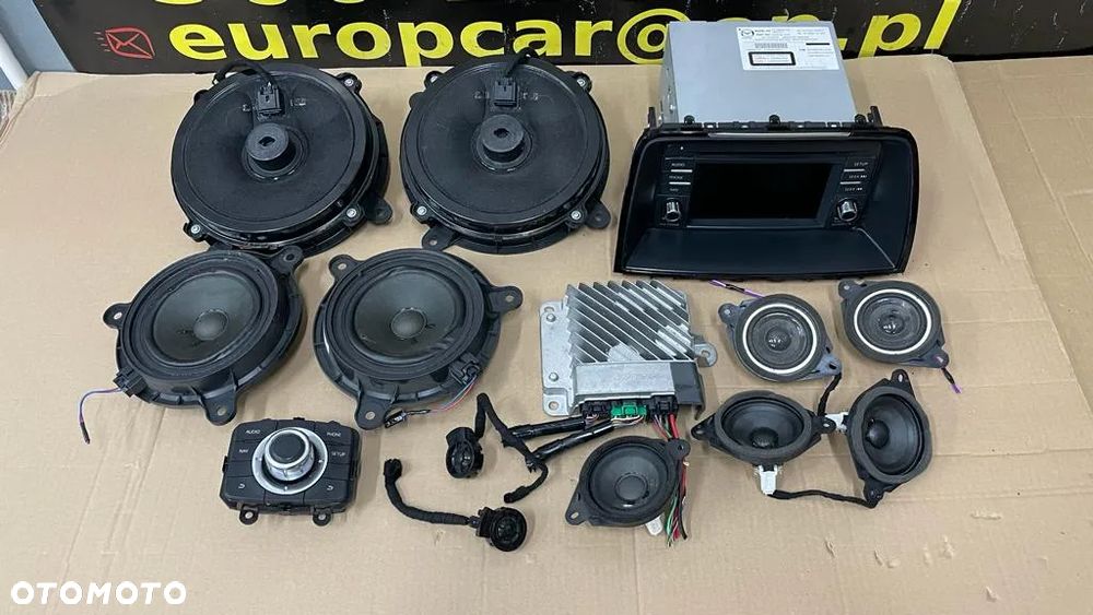 MAZDA 6 III GJ KOMBI RADIO GŁOŚNIKI WZMACNIACZ BOSE GHP966920A GHR966DV0A - 1