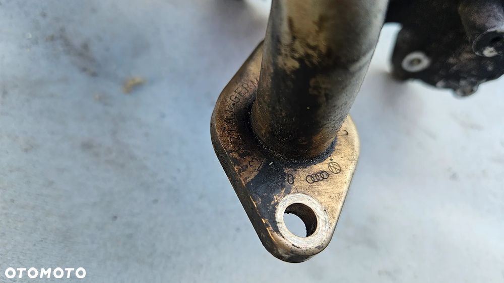 Kolektor ssący zawór rurka EGR VW Passat B5 FL Audi A4 B6 1,9 TDI 038129713AJ - 2