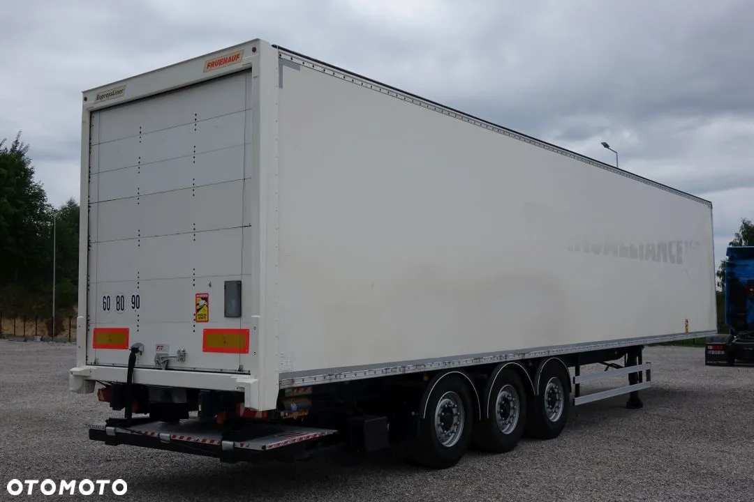 Fruehauf KONTENER / FURGON / OSIE BPW  / ROLETA / PODŁOSZA SZYNA-DESKA / WINDA ZAŁADUNKOWA - 5