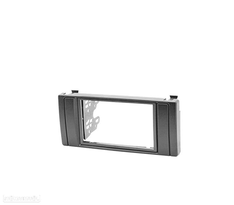 MOLDURA ADAPTADOR PRETO PARA RADIO 2-DIN BMW SERIE 5 E39 Y X5 E53 - 4