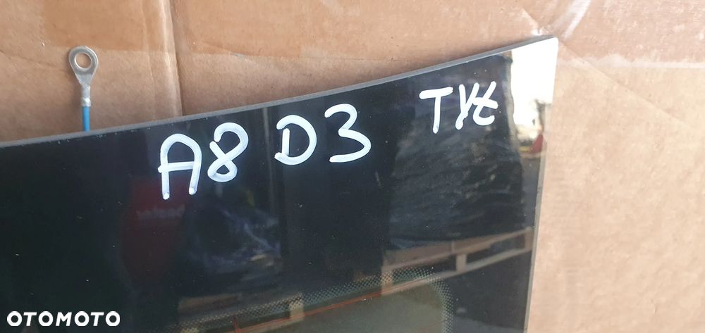 Szyba karoseryjna tył tylna Audi A8 D3 AS2 08r - 6