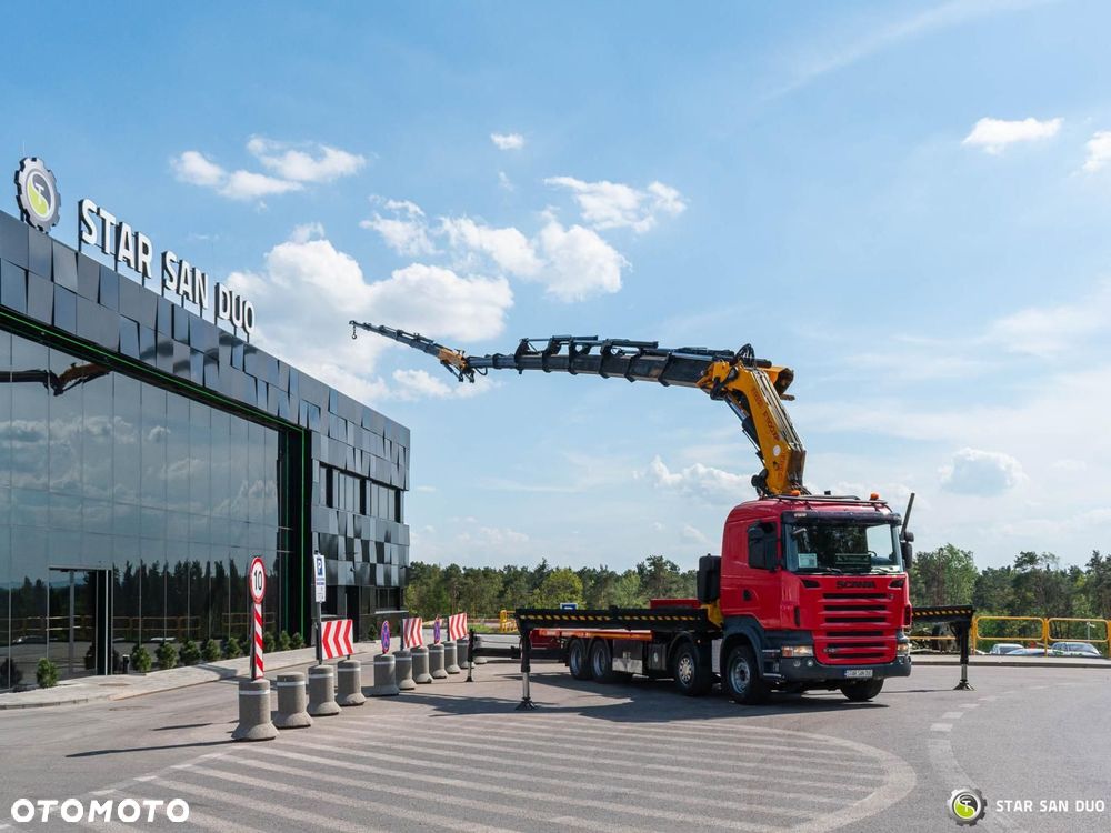 Scania R420 8x2 FASSI F1100AXP HDS Żuraw Fly Jib - 10