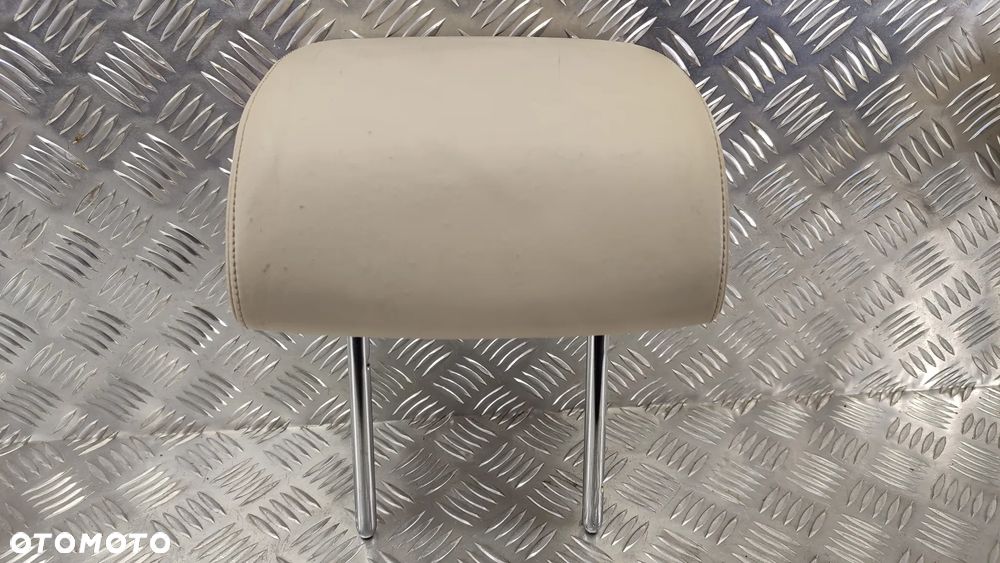 VW TOUAREG II 7P 10-18R ZAGLOWEK KANAPY TYL SKÓRA JASNA BEZOWA - 2