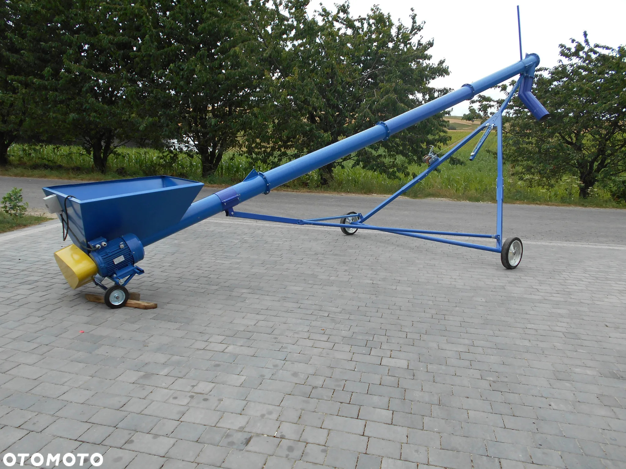 PRZENOŚNIK ŚLIMAKOWY/żmijka/Producent: OSUCH/fi140/ssący/zasypowy/DOSTEPNE OD RĘKI/ DARMOWY TRANSPORT - 6