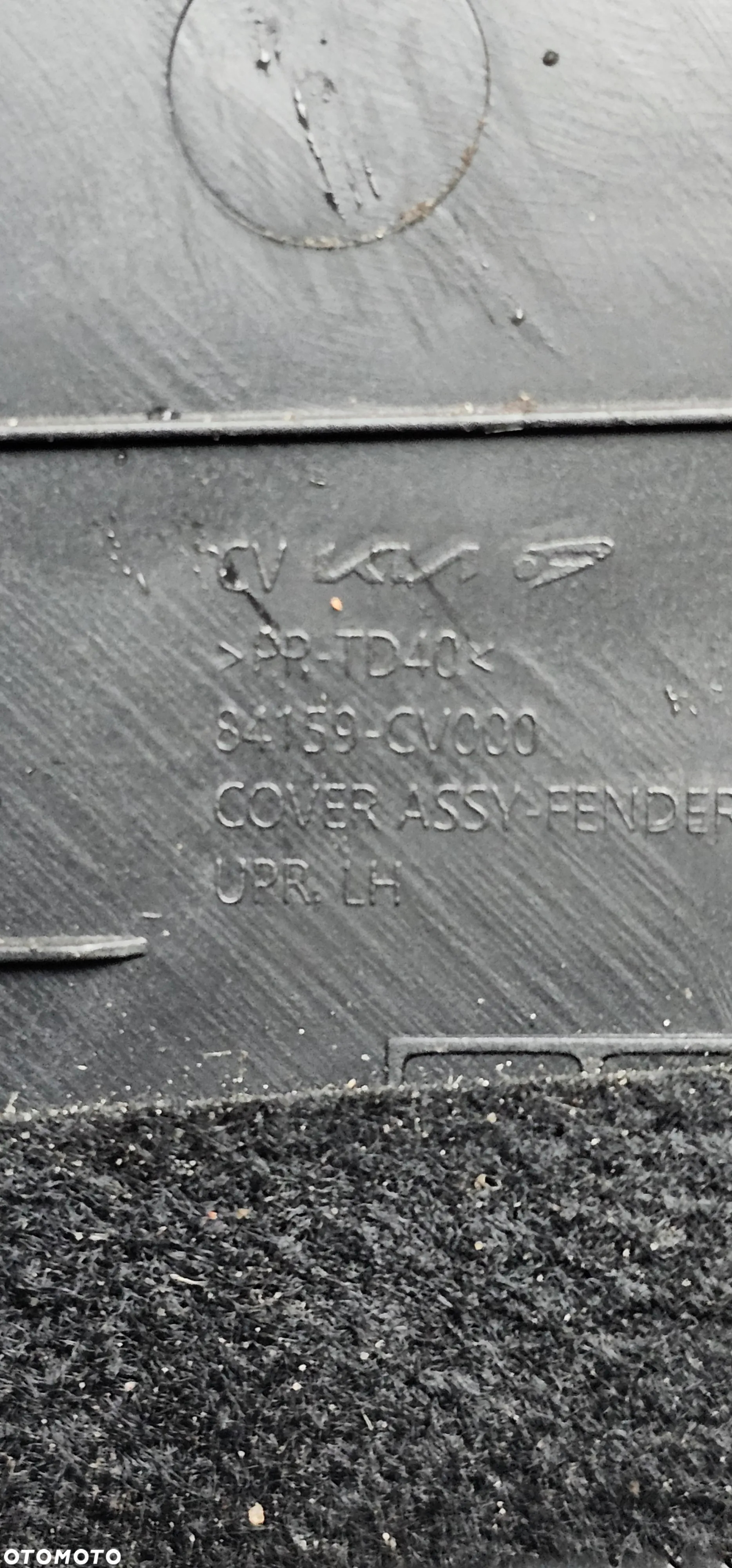 Nakładka osłona zawiasu Kia EV6 84159-CV000  84169-CV000 - 2