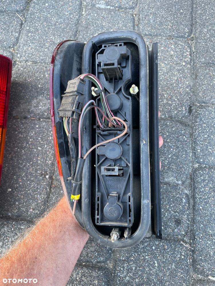 VW CADDY II 95-03 drzwi prawe lewe przód tył białe LB9A bez rdzy kompletne lusterko podnośnik szyby zamek lampa - 15