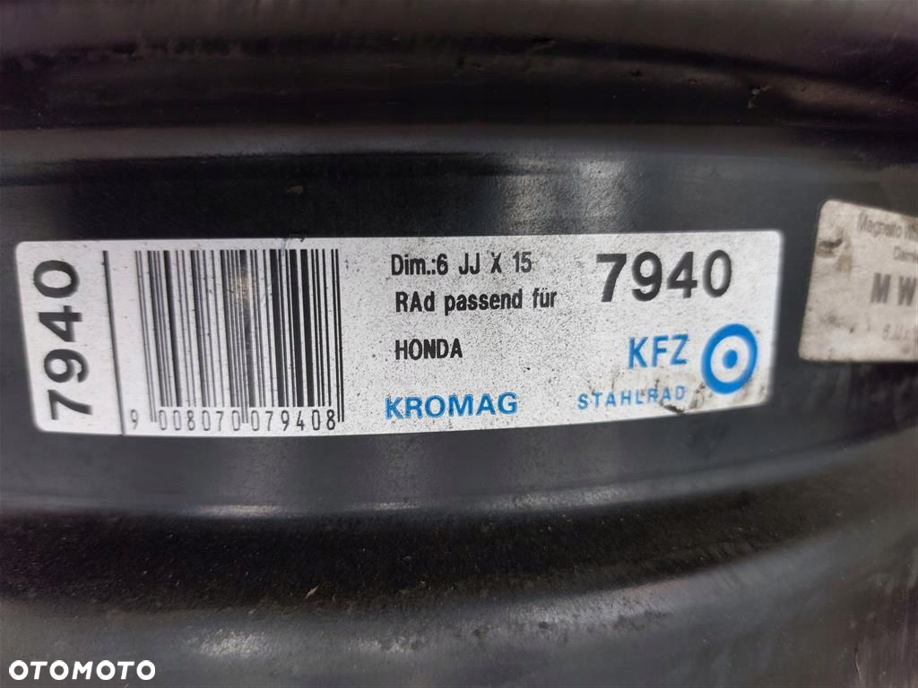 Felgi stalowe Land Rover Freelander  I 1996-2006R 4 SZT 6X15 5X114,3 - 8