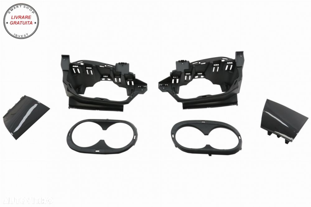 Difuzor Bara Spate cu Evacuari Crom Mercedes A-Class W177 Hatchback (05.2018-2022)- livrare gratuita - 11