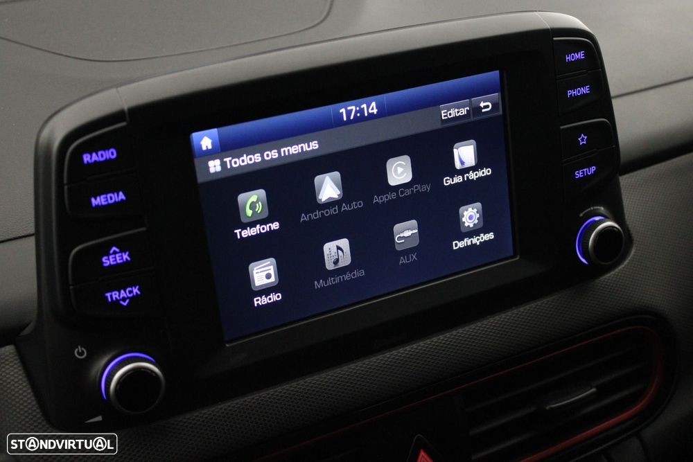 Hyundai Kauai 1.0 T-GDi Tecido Preto - 19