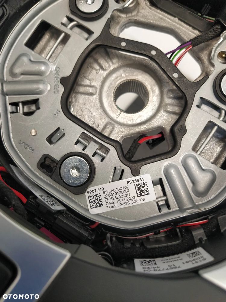 BMW F40 G20 G21 G22 G23 KIEROWNICA MULTIFUNKCYJNA SKÓRA TEMPOMAT ASYSTENT PASA RUCHU  NOWA - 18