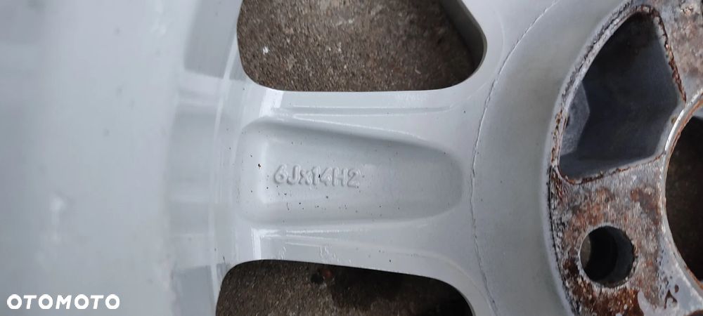 FELGI ALUMNIOWE 4x108 6Jx14 CALI fi 63 ET38 RIAL FORD FIESTA FUSION KOMPLET 4 SZTUKI - 7