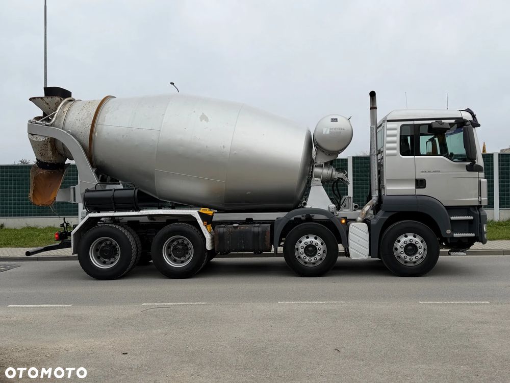 MAN TGS 32.400 8x4  // BETONOMIESZARKA STETTER // GRUSZKA // 10M3 // STEROWANIE ZEW. SMART CONTROL // - 6