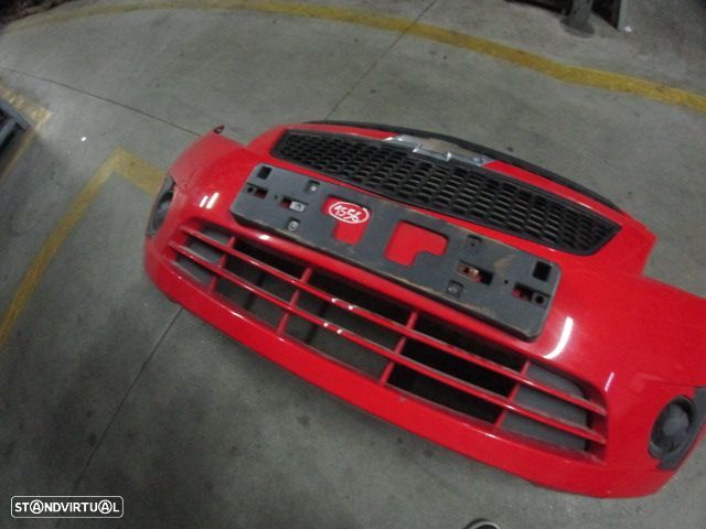 Parachoques Pc1556 CHEVROLET SPARK FASE 1  2012 1.0I 68CV 5P VERMELHO FRT DANIFICADO - 6