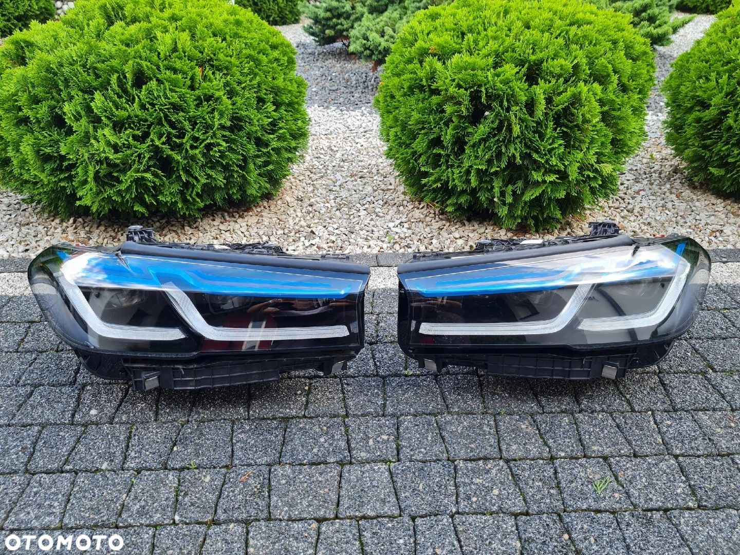 BMW 5 G30 G31 G38 LIFT M5 F90 Full Led LASER Shadow Line Black Czarne - 2