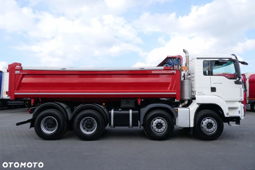 MAN TGS 35.460 / 8X4 / WYWROTKA 2 STR / BORDMATIC / MEILLER KIPPER / AUTOMAT / EURO 6 - 20