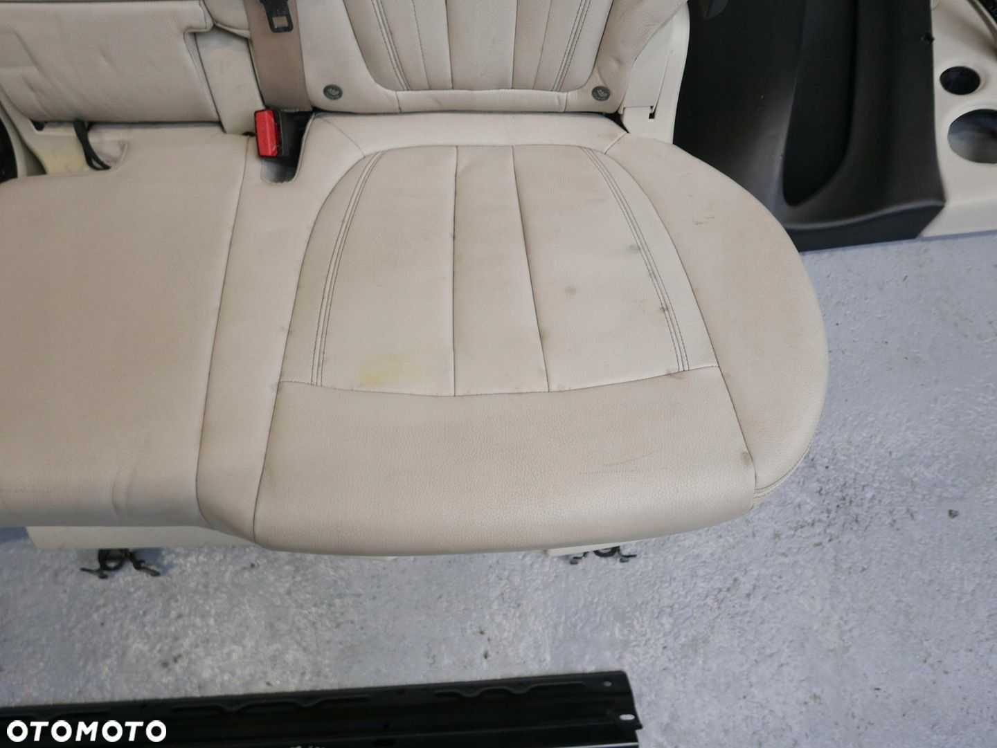 BMW X5 F15 TYLNA KANAPA REGULOWANA SKŁADANA DZIELONA ELFENBIENWEISS - 5