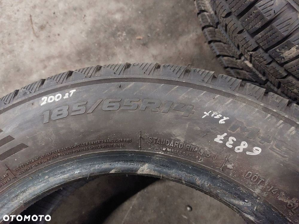 OPONY ZIMOWE 2 SZT 185/65R14 2024R FORTUNE SNOWFUN FSR-901 - 2