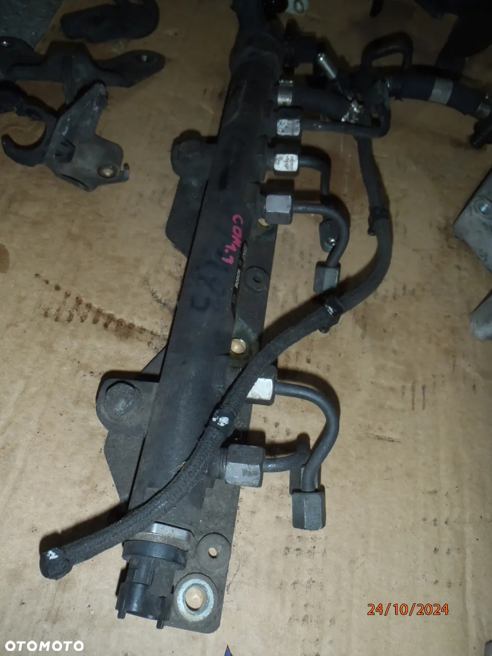 kolektor ssący alternator sprężarka sprzęgło docisk tarcza  dwumasa dwumas chłodniczka oleju opel corsa combo astra meriva 1.3 cdti - 21