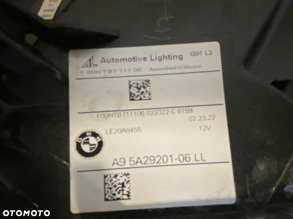 lampa BMW X3 G01 X4 G02 full led lift lewa eu - 5