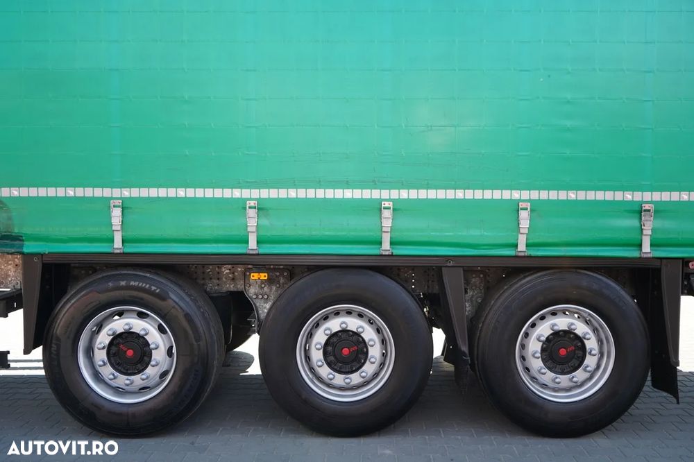Schmitz Cargobull CORTINĂ / 2X AXE RIDICATIVE / SAF / PRELATĂ ARMATĂ / STANDARD - 27