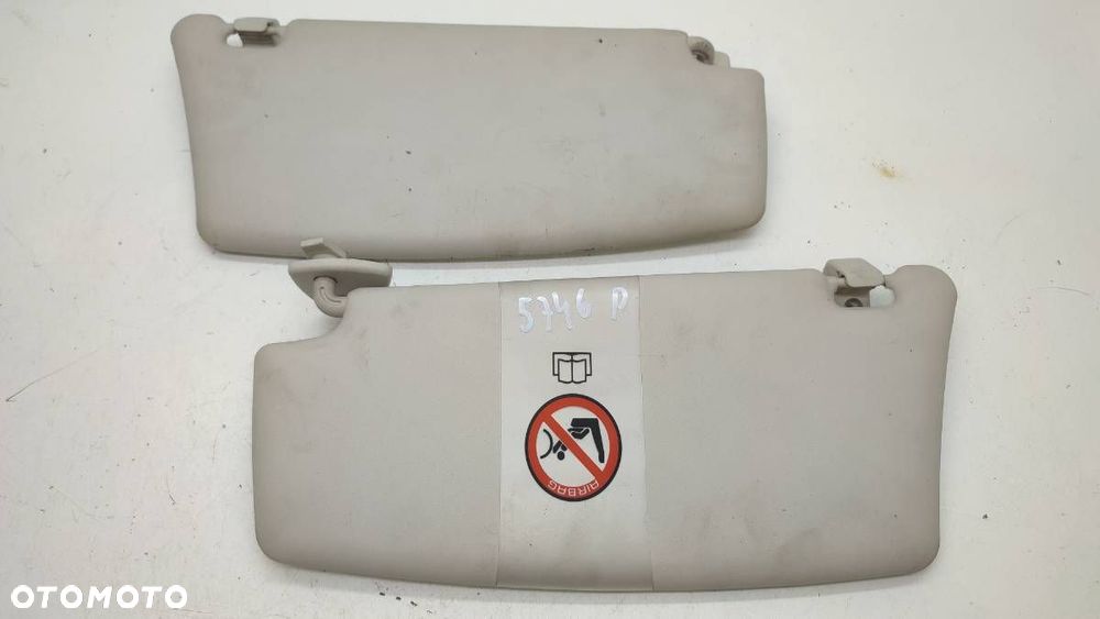 OSŁONA PRZECIWSŁONECZNA DASZEK LEWY PRAWY LANCIA YPSILON II EU KOMPLET - 3