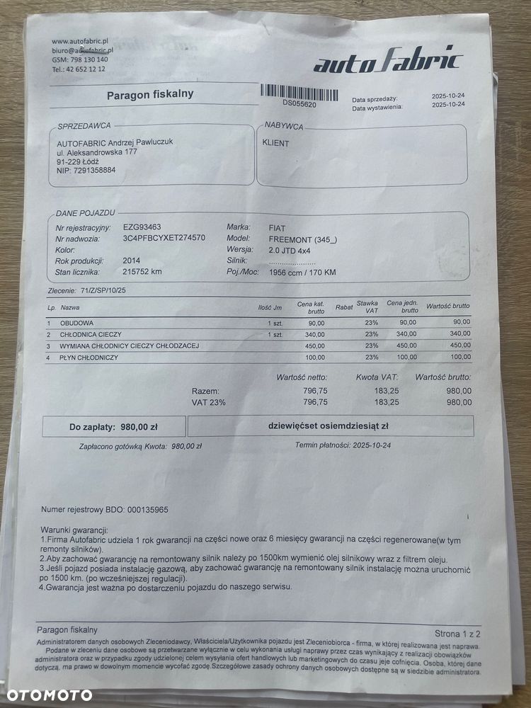 Fiat Freemont 2.0 Multijet Black Code AWD - 21