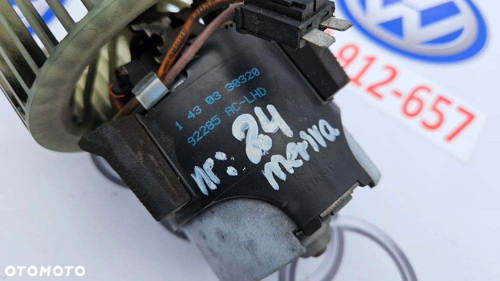 Opel Meriva A Wentylator nagrzewnicy Dmuchawa - 2