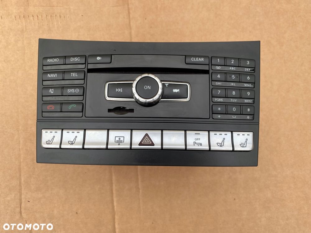 A2129005618 W218 CLS NAVIGACJA RADIO COMAND PANEL A2188209210 MERCEDES - 4