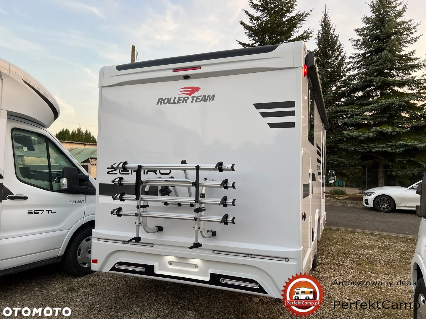 Roller Team ZEFIRO 287TL NOWY MODEL 2025  AUTOMAT 165KM TV 32 CALE ROUTER WIFI BAGAŻNIK NA ROWERY ISOFIX - 9