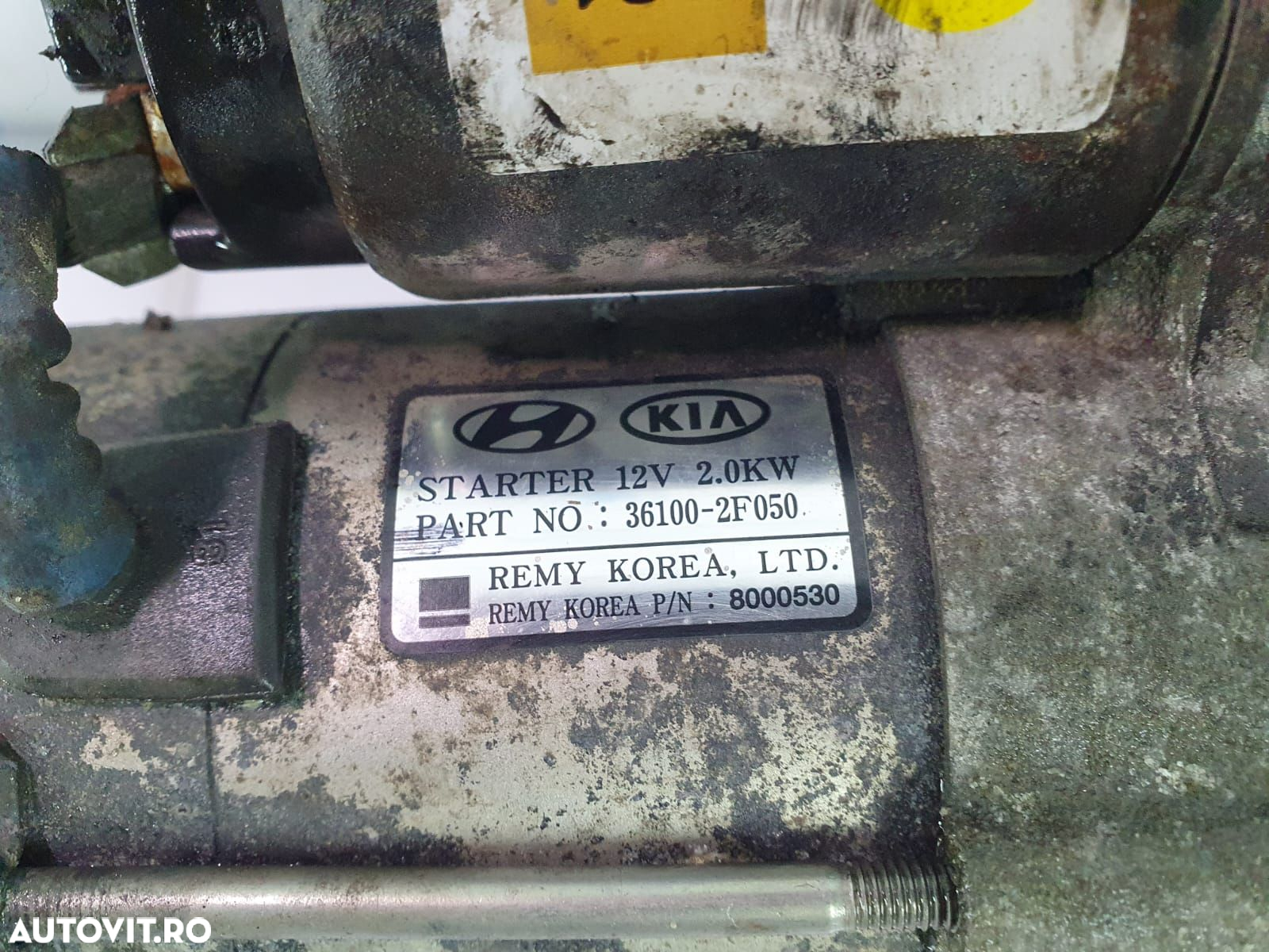 Electromotor 2.0 crdi d4ha 36100-2f050 Kia Sportage 3  [din 2010 pana - 4