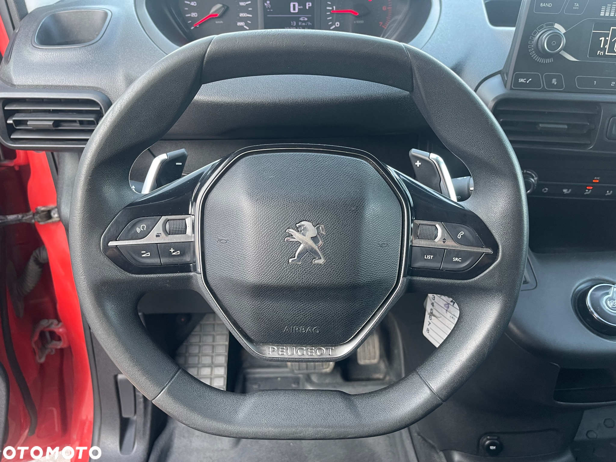 Peugeot Partner Long Automat 2x przesuwne drzwi Klimatyzacja PDC przód tył Po wymianie rozrządu - 9