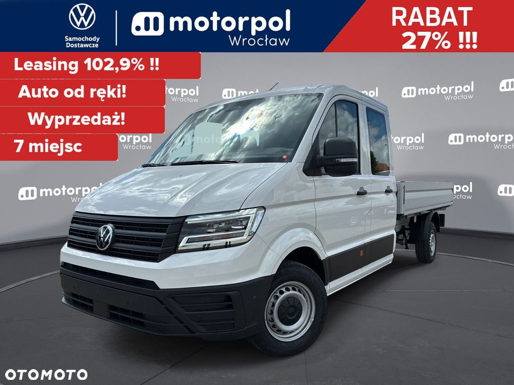 Volkswagen Crafter 35 Podwójna Kabina L4 z fabryczną skrzynią, DMC=3.5t, 2.0BiTDI 177KM, r.o. 4490mm - 1