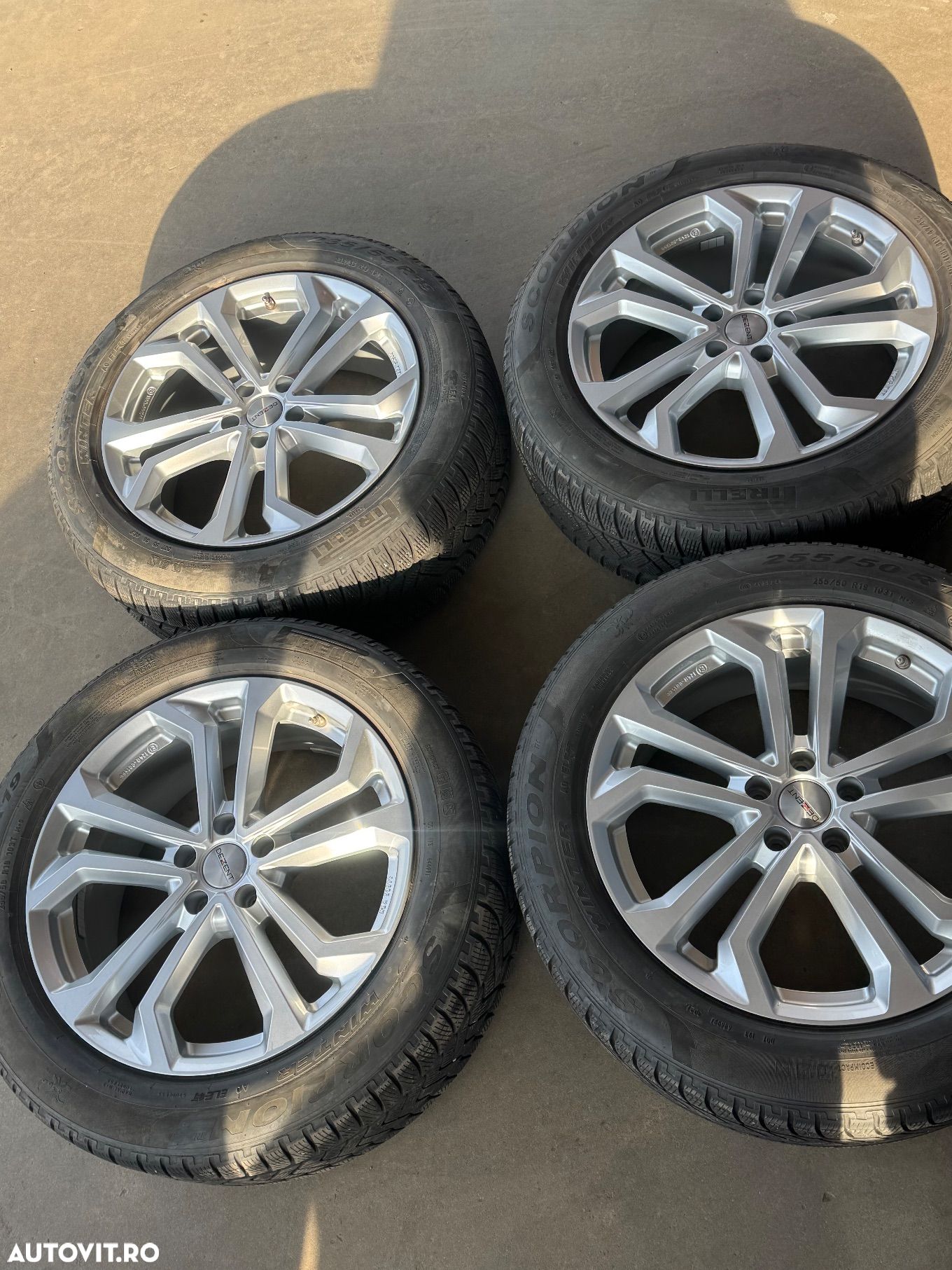 Vând jante Mercedes EQS SUV pe 19” cu anvelope de iarnă - 1