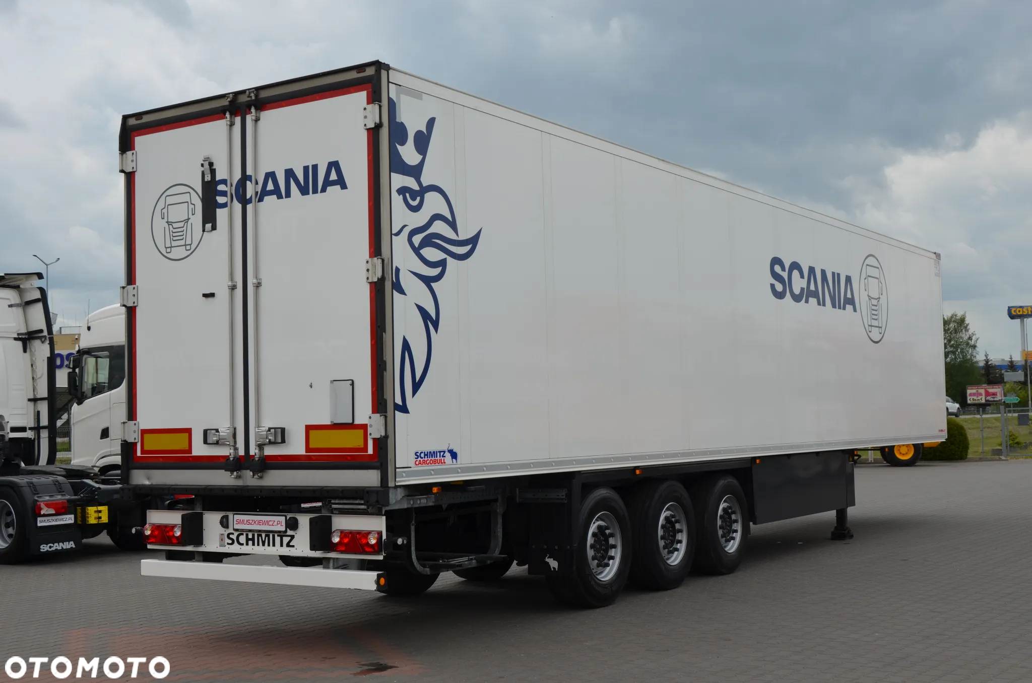 Schmitz Cargobull CHŁODNIA DOPPELSTOCK 1647mth OŚ POD. KOSZ PAL. DRUKARKA DE 7656 - 4