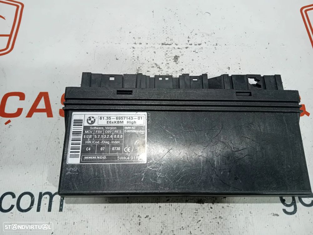 Módulo Confort BMW Série 5 E60 E61 6957143 Original - 1