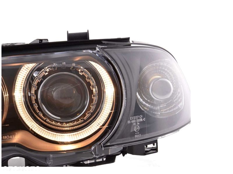 Lampy BMW E46 99-03R COUPE CABRIO SOCZEWKI Ringi - 2