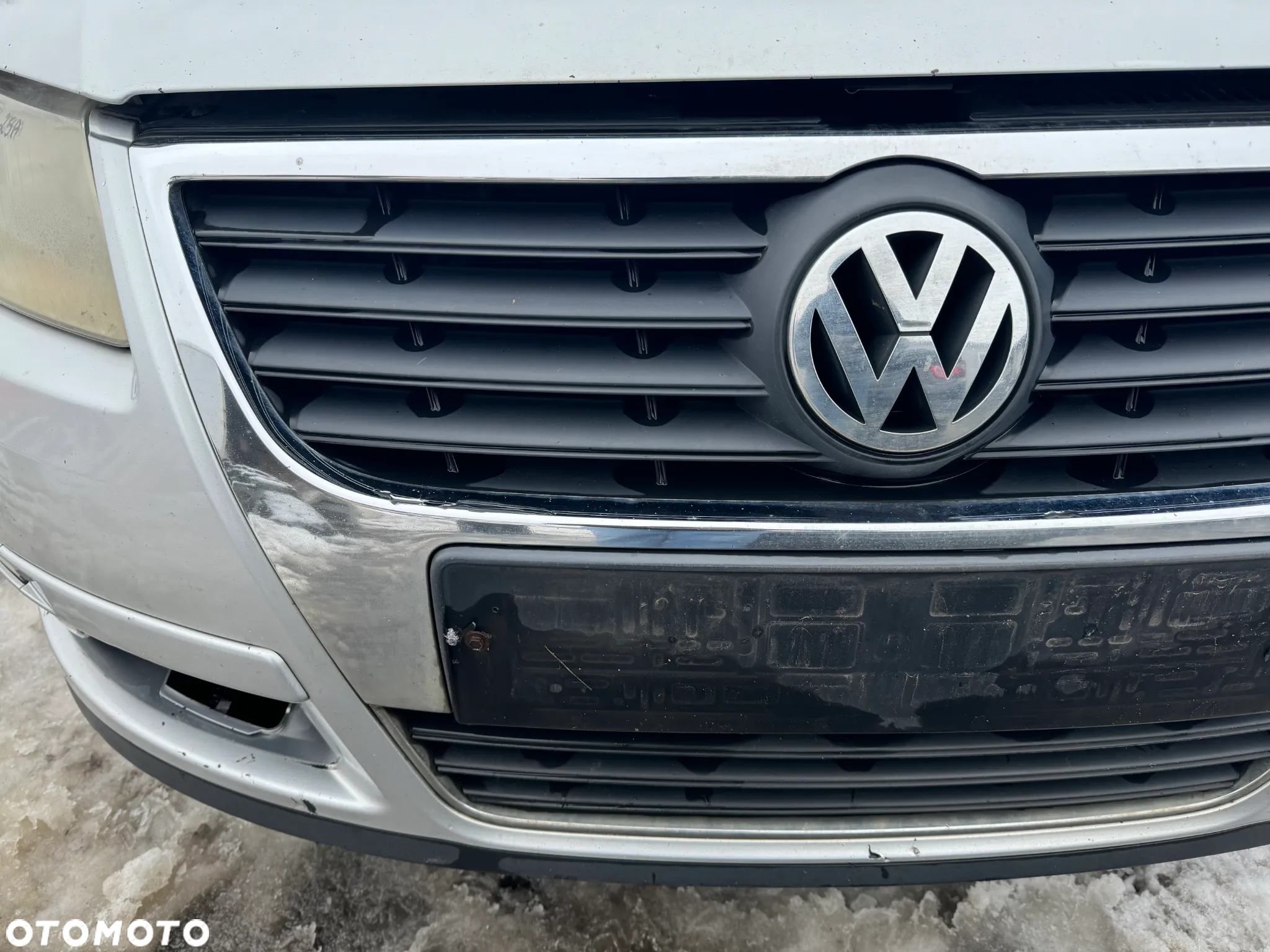 VW PASSAT B6 ZDERZAK PRZÓD PRZEDNI LA7W - 6
