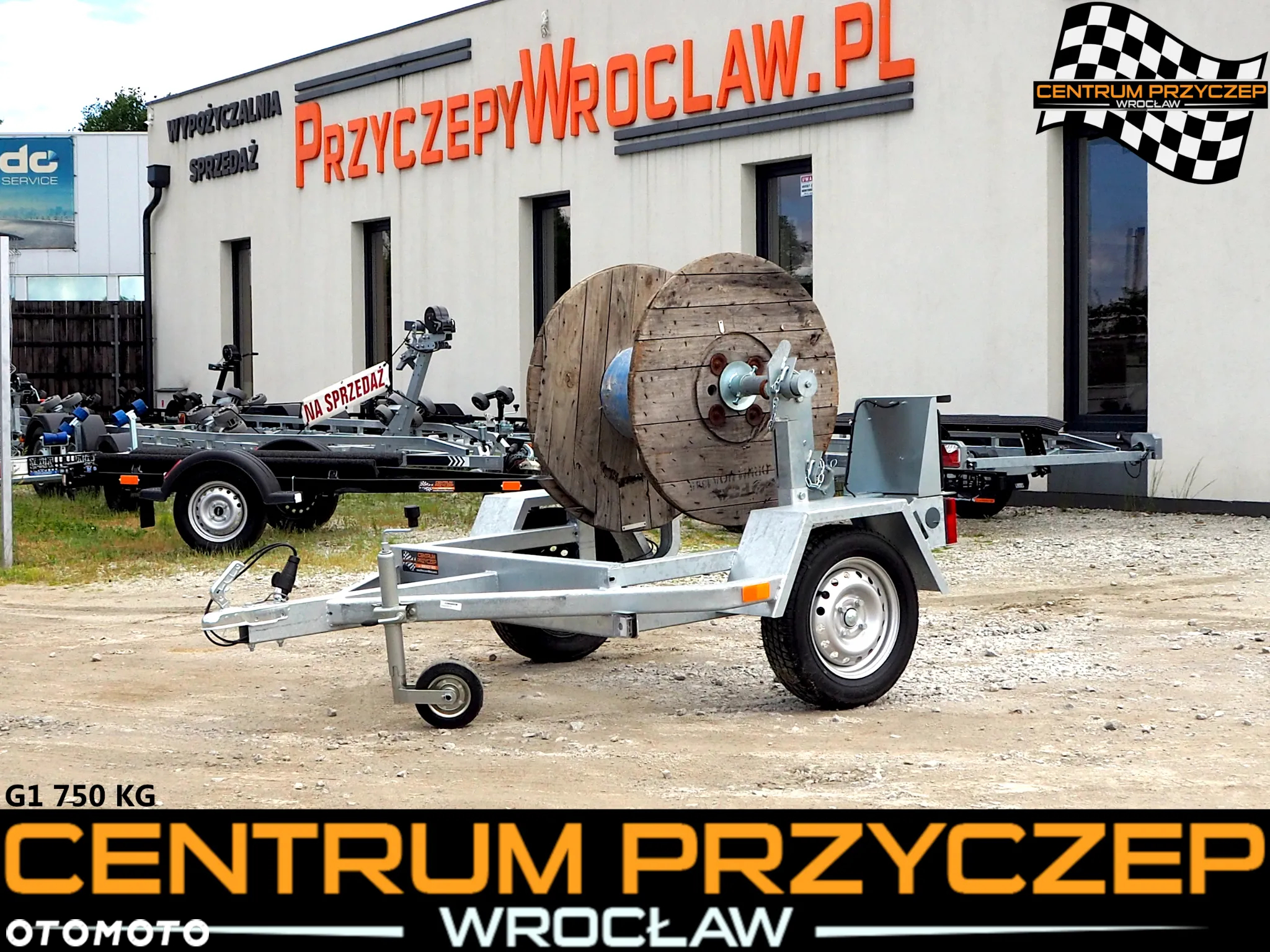 Inny PRZYCZEPA KABLOWA / 1 OŚ / 2 OSI / DMC: OD 750 KG DO 2700 KG - 3