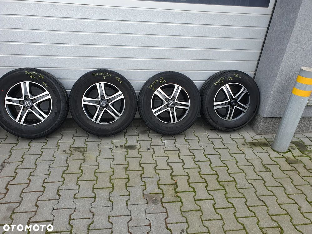 Felgi aluminiowe Koła Borbet Fiat Ducato Maxi  5x130 16cali - 1