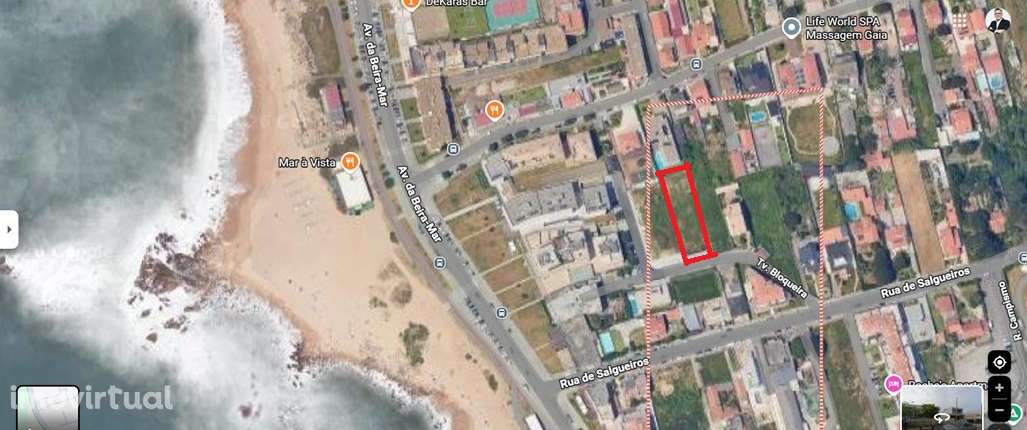Terreno urbano com acesso pavimentado e vista mar - Grande imagem: 2/2