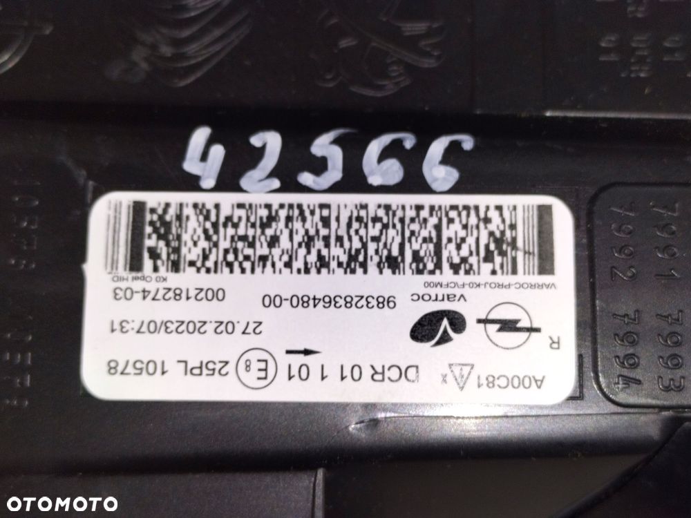 lampa przednia reflektor prawy opel zafira d 19- vivaro c 19- xenon - 10