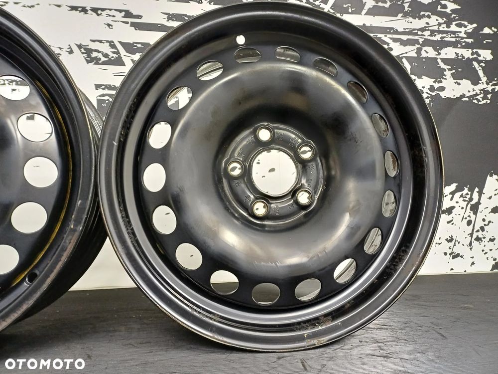 felgi stalowe 5x100 15 Volkswagen Polo VI V IV FOX S621 - 5