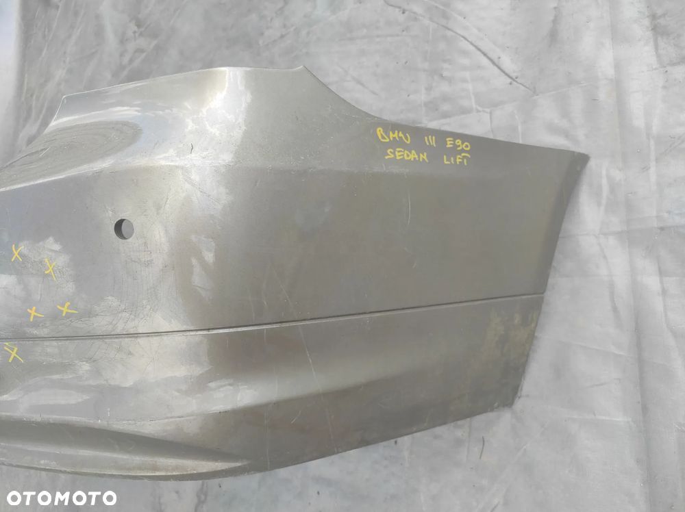 BMW 3 III E90 SEDAN LIFT 2008-2013 ZDERZAK TYLNY TYŁ PDC - 5