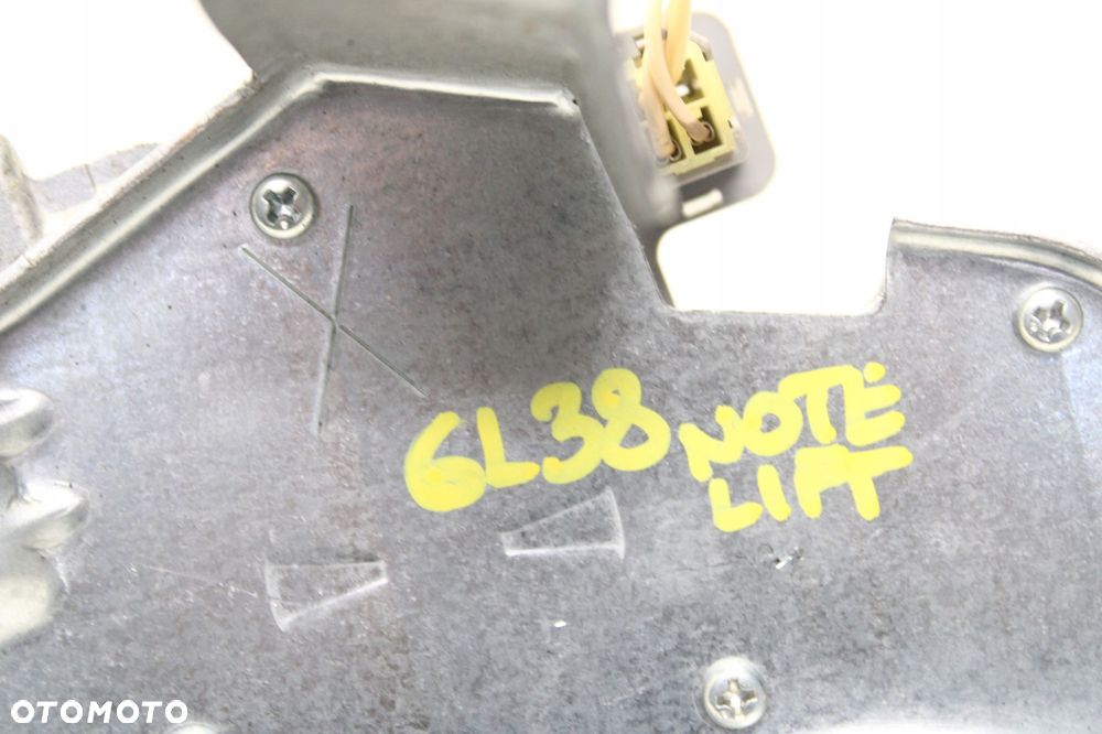 nissan note e11 lift 09r- silniczek mechanizm wycieraczki tył - 5