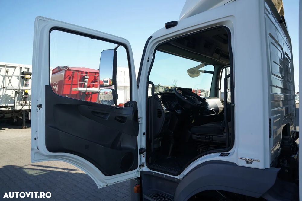 Mercedes-Benz ATEGO 1218 / 4X2 / CONTAINER / DHOLLANDIA LIFT - 1.500 KG / ROLLER - 25