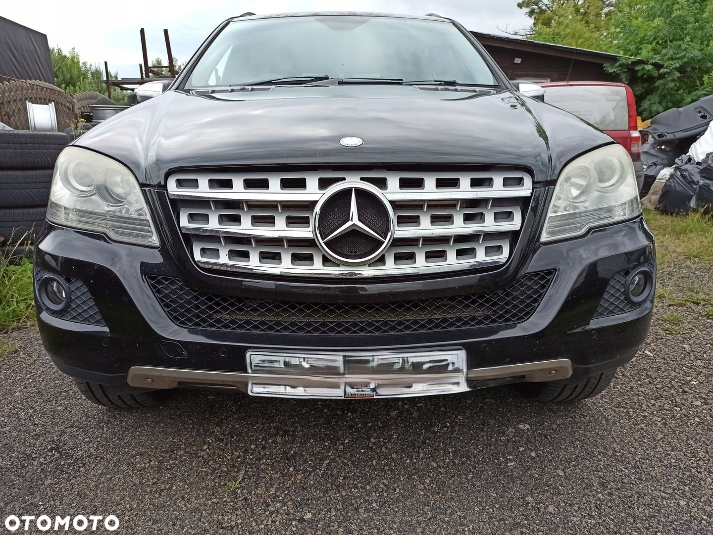 MERCEDES ML W164 LIFT 08-11 GRILL ATRAPA - 14